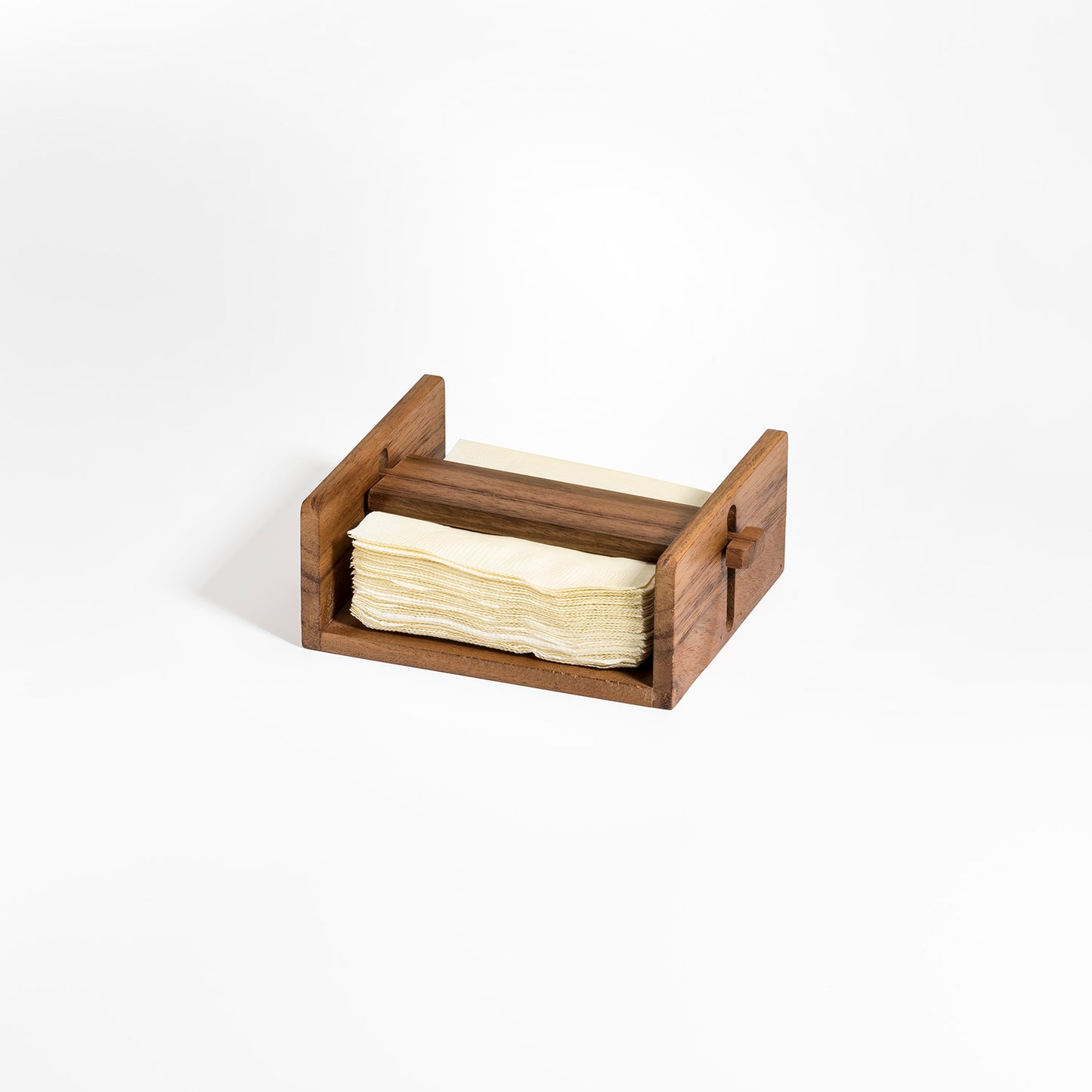 Chestnut Wood Napkin Holder